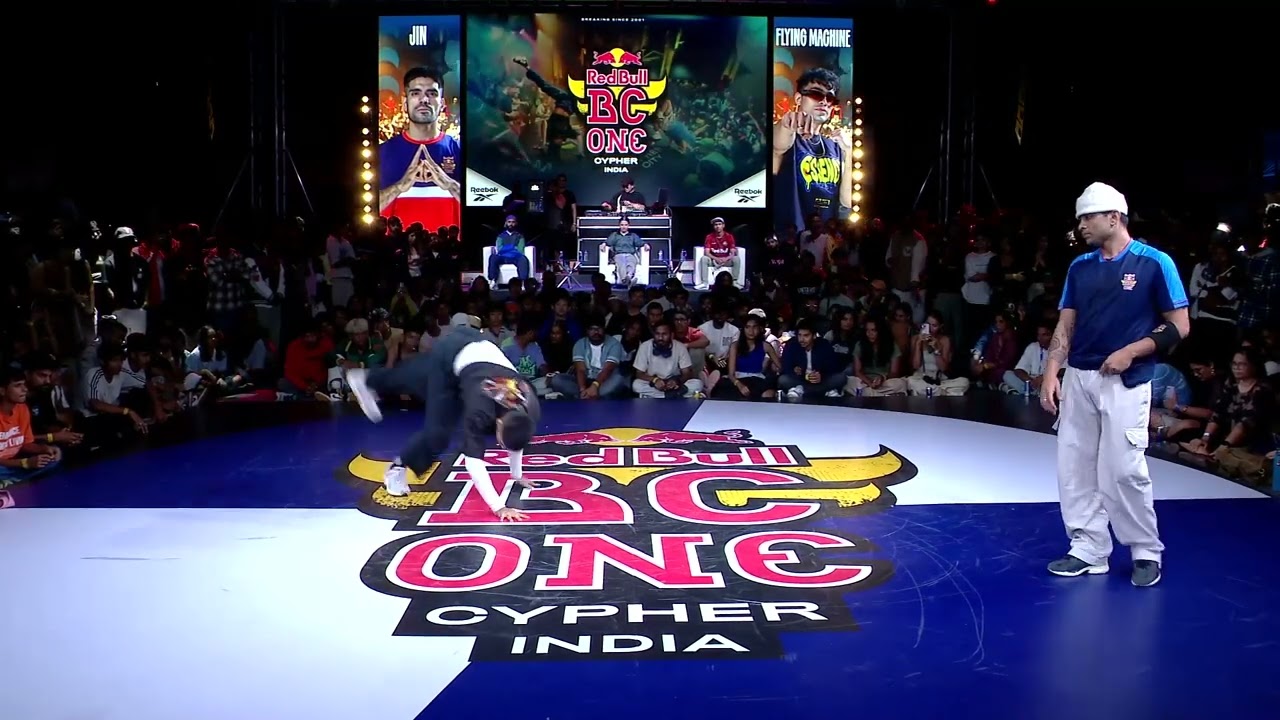 Bboy Jin VS Bboy Flying Machine | Top 4 | Red Bull BC One Cypher India 2024
