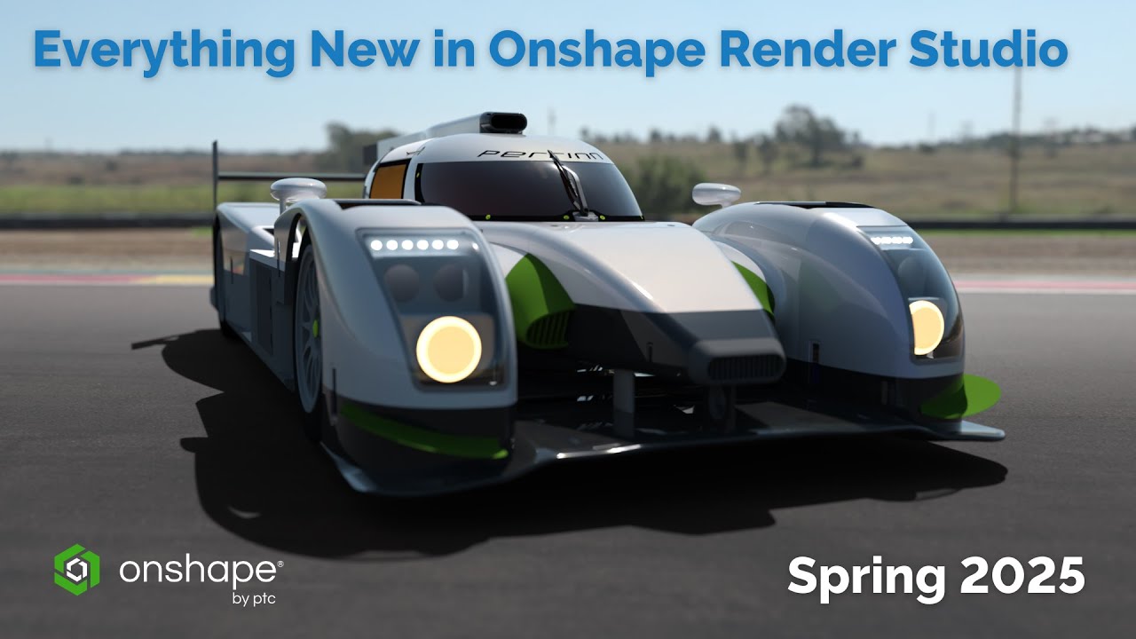 Everything New in Onshape Render Studio - Spring 2025