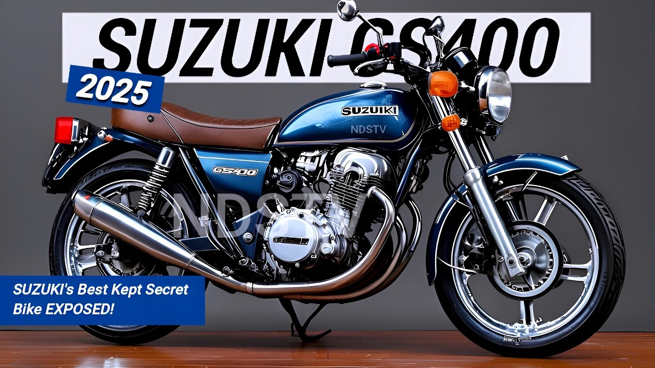 2025 SUZUKI GS400: SUZUKI's Best Kept Secret Bike EXPOSED!