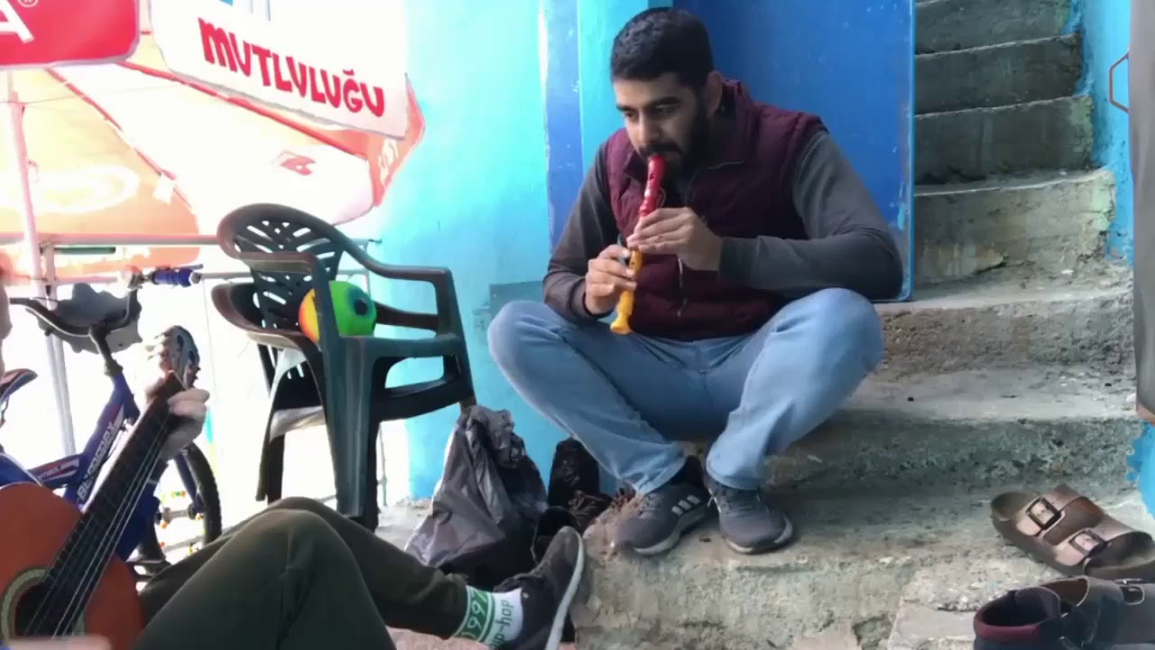 flüt Enis Gökdemir korkarım gitar eşliginde duyguna yüreğine sağlık kardeşim süper performans