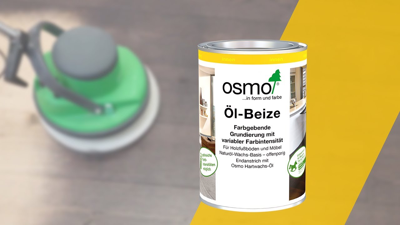 Öl-Beize – Für die individuelle Färbung von Holzfußböden!