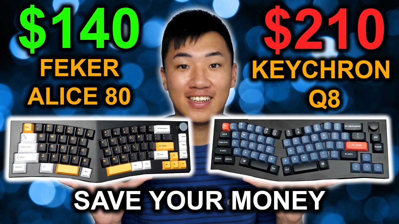 Keychron Q8 vs Feker Alice 80 - Does a Higher Price = Higher Quality?