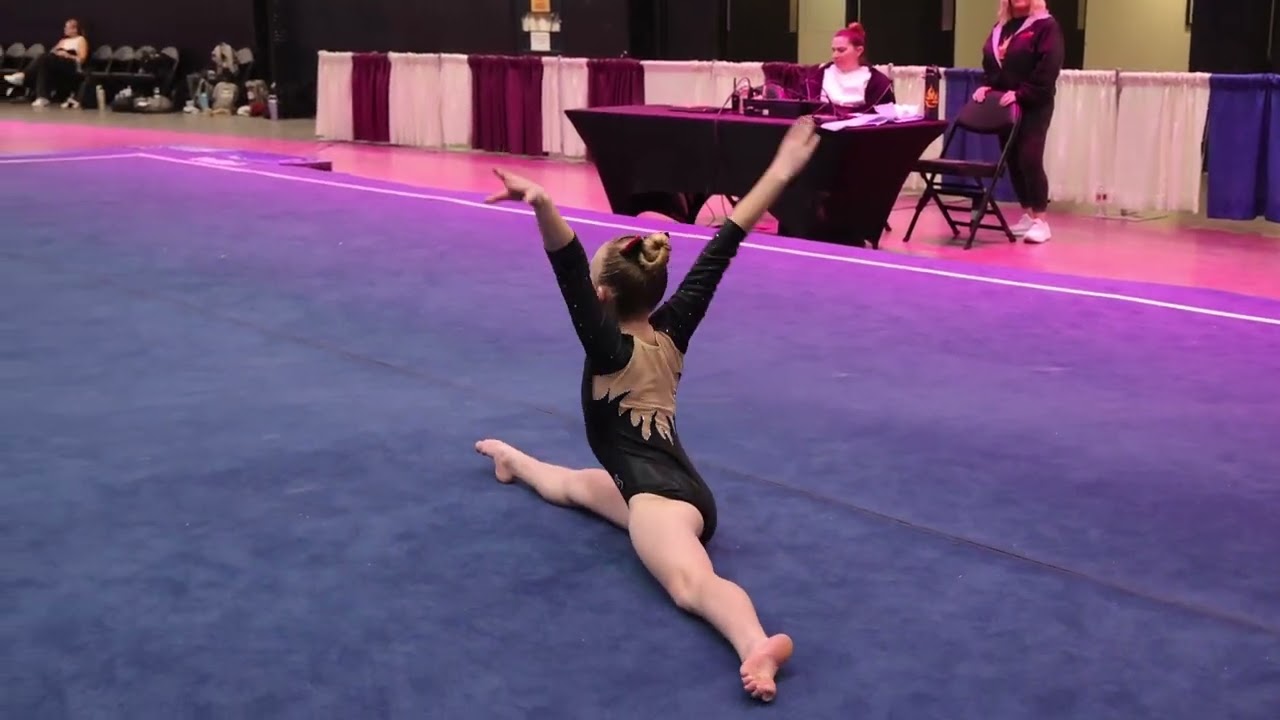 Campbell Budge 1st Floor 9.75 Long Beach Open 2026 Wildfire Gymnast Level 7