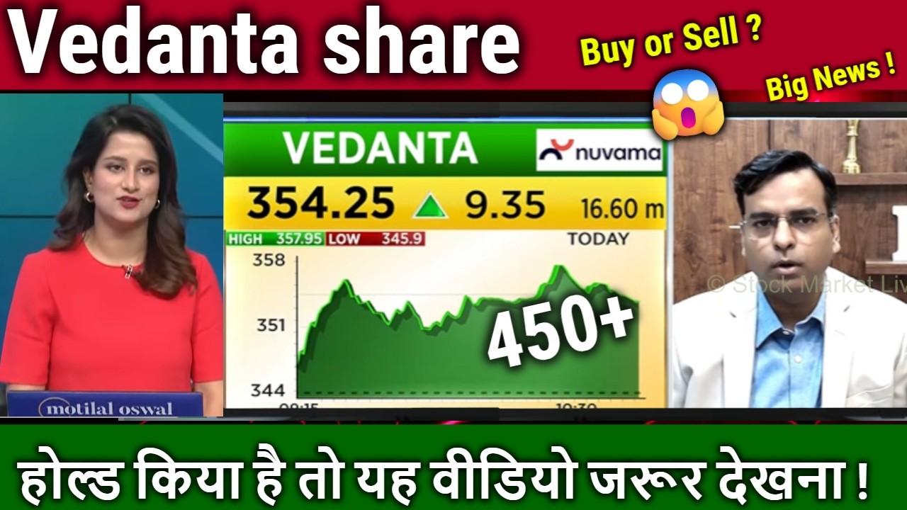 Vedanta share analysis,buy ?demerger share listing date ?,vedl share news today,target tomorrow