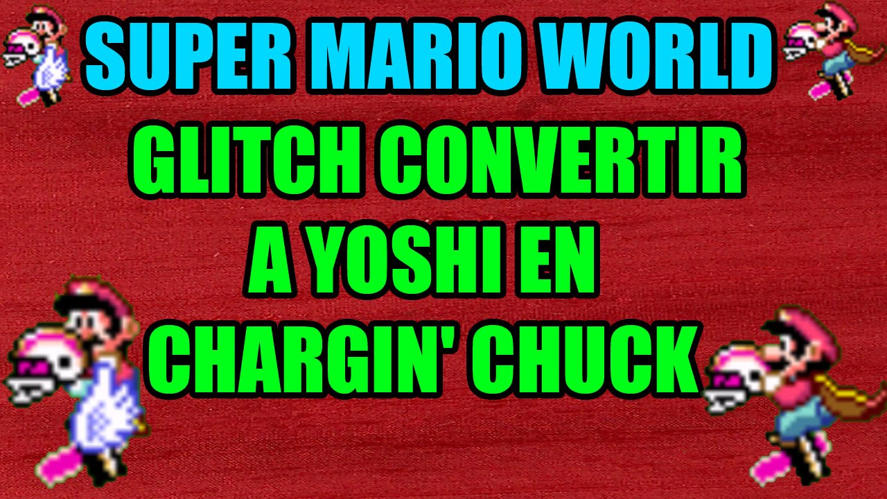 Super Mario World | Glitch Convertir a Yoshi en un Jugador de Futbol|
