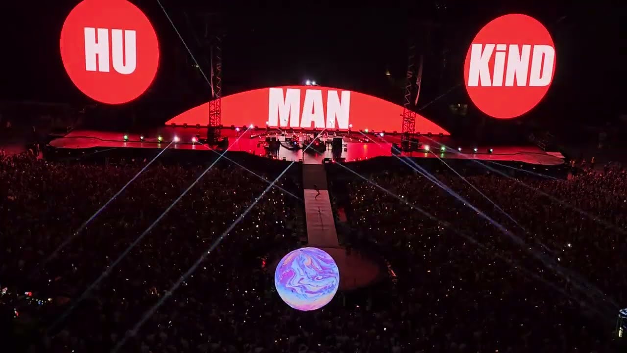 HUMANKIND / Coldplay live in Milano / Great Show in UHD - 4K / 25.06.2023