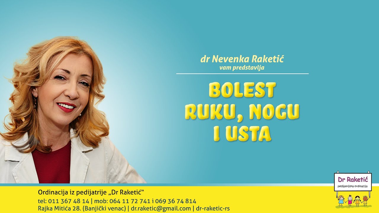 Pitajte pedijatra - Bolest ruku, nogu i usta