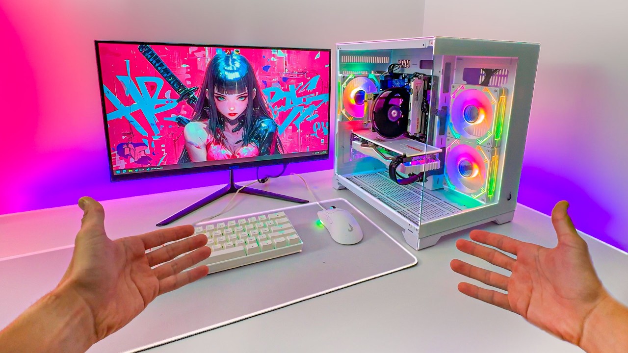 Esse PC GAMER que montei CUSTO BENEFICIO conseguiu RODAR TUDO