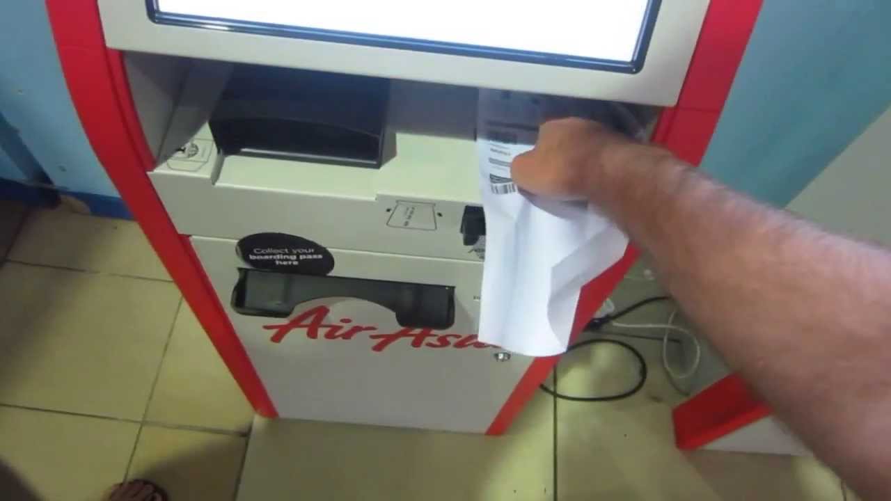 AirAsia Self Check-in and KLIA Low Cost Carrier Terminal (LCCT)