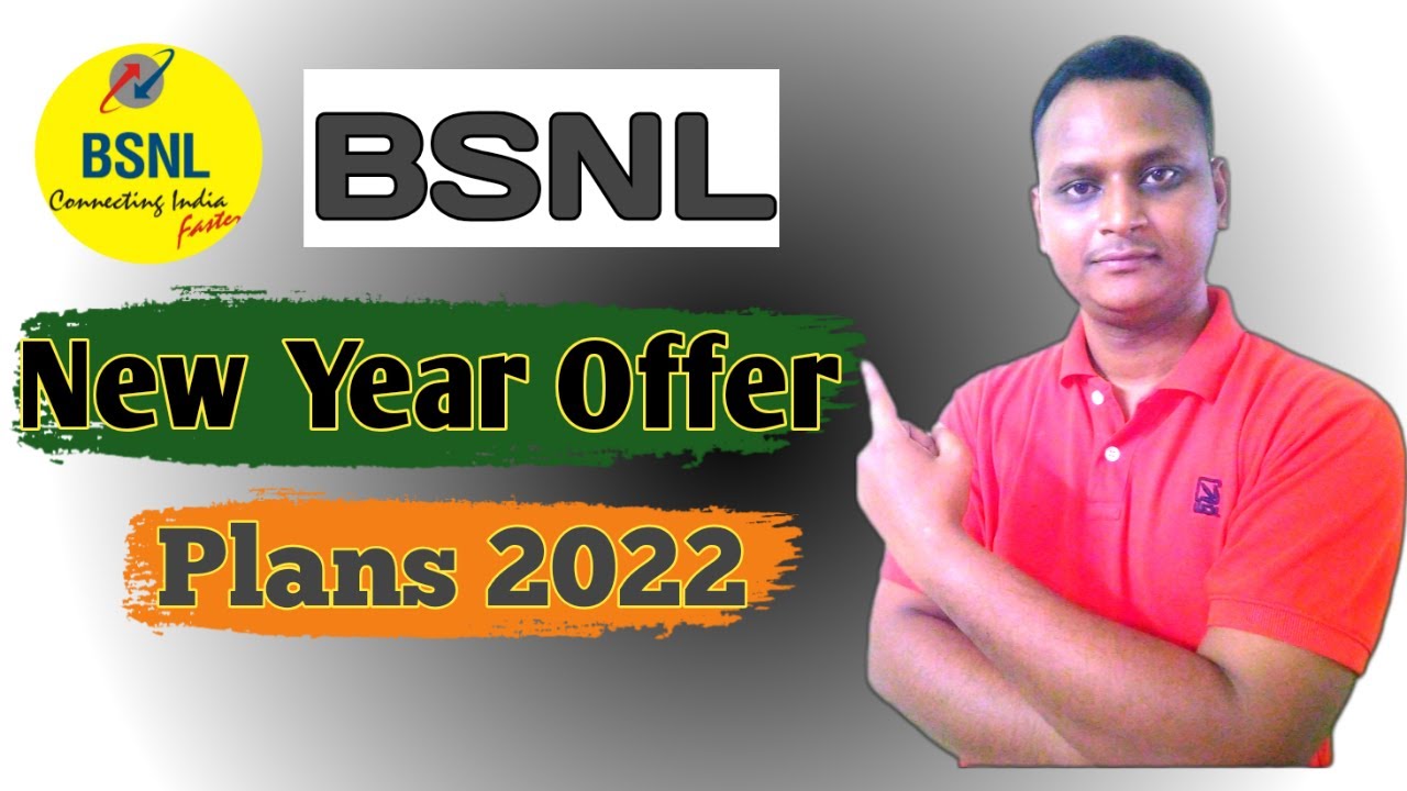BSNL Happy New Year Offer 2022 I Bsnl Plans I Bsnl Validity Recharge I Bsnl Recharge Plans