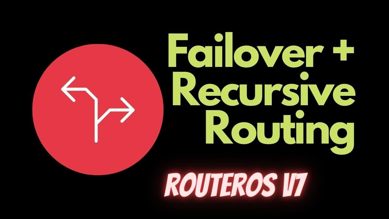 Рекурсивная маршрутизация + отказоустойчивость - Mikrotik RouterOS v7