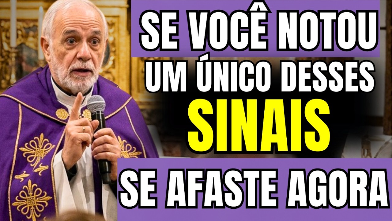 4 SINAIS DE DEUS quando ELE NÃO QUER que você fique com AQUELA PESSOA 🙏 Padre Samuel