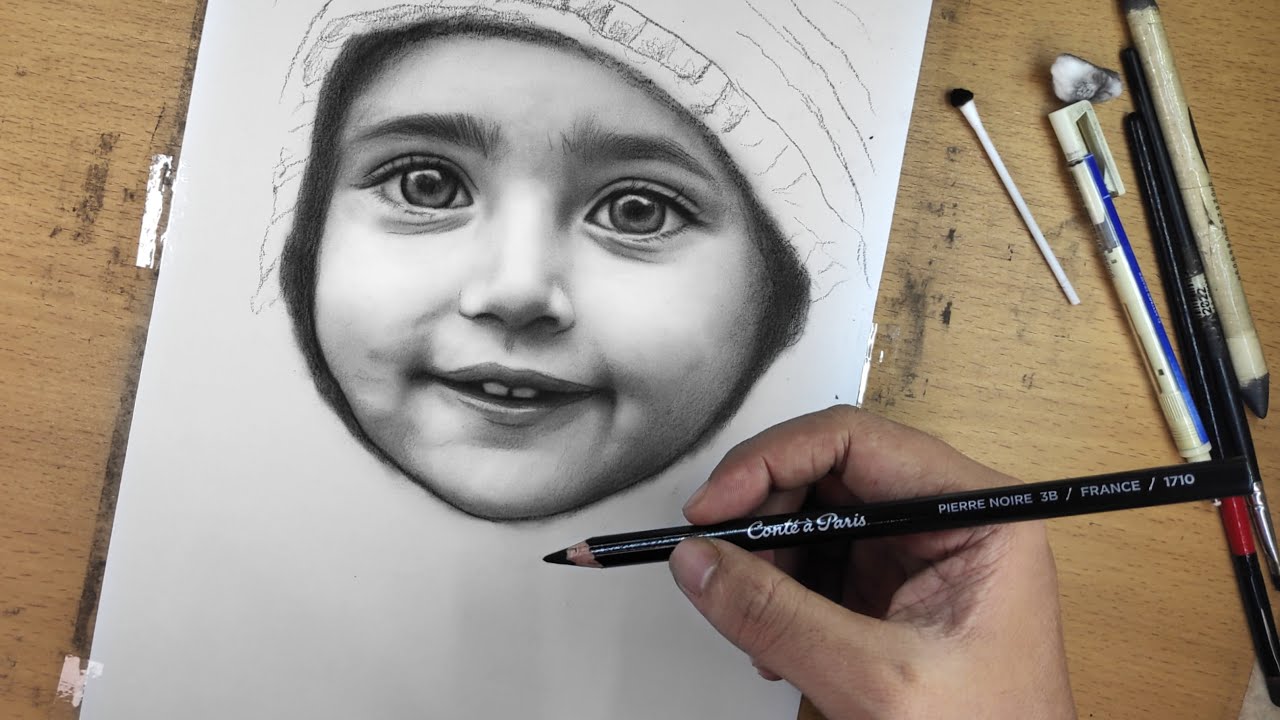Using the Best Pencils to Drawing Portraits