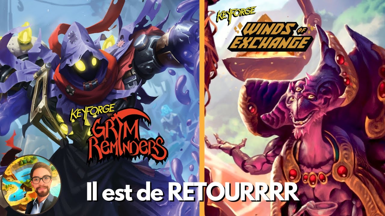 KEYFORGE est de RETOUR ( info événement et deux dernières extensions en Français)