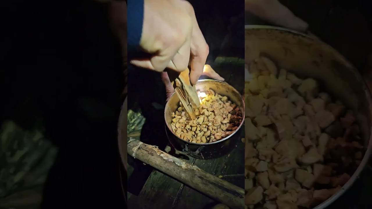 #wald #natur #survival #Notnahrung #bushcraft #outdoor #natur #Eicheln #camping #lagerfeuer #essen