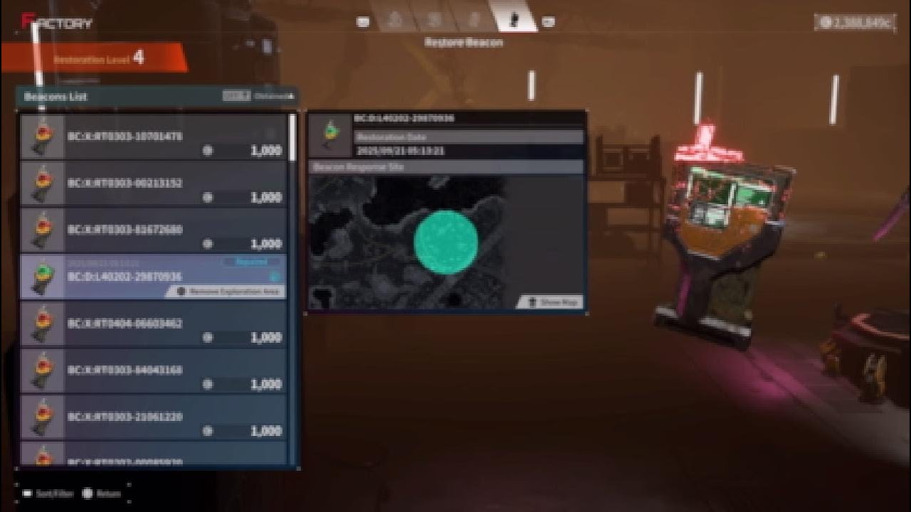 Daemon X Machina Titanic Scion: Beacons Explained