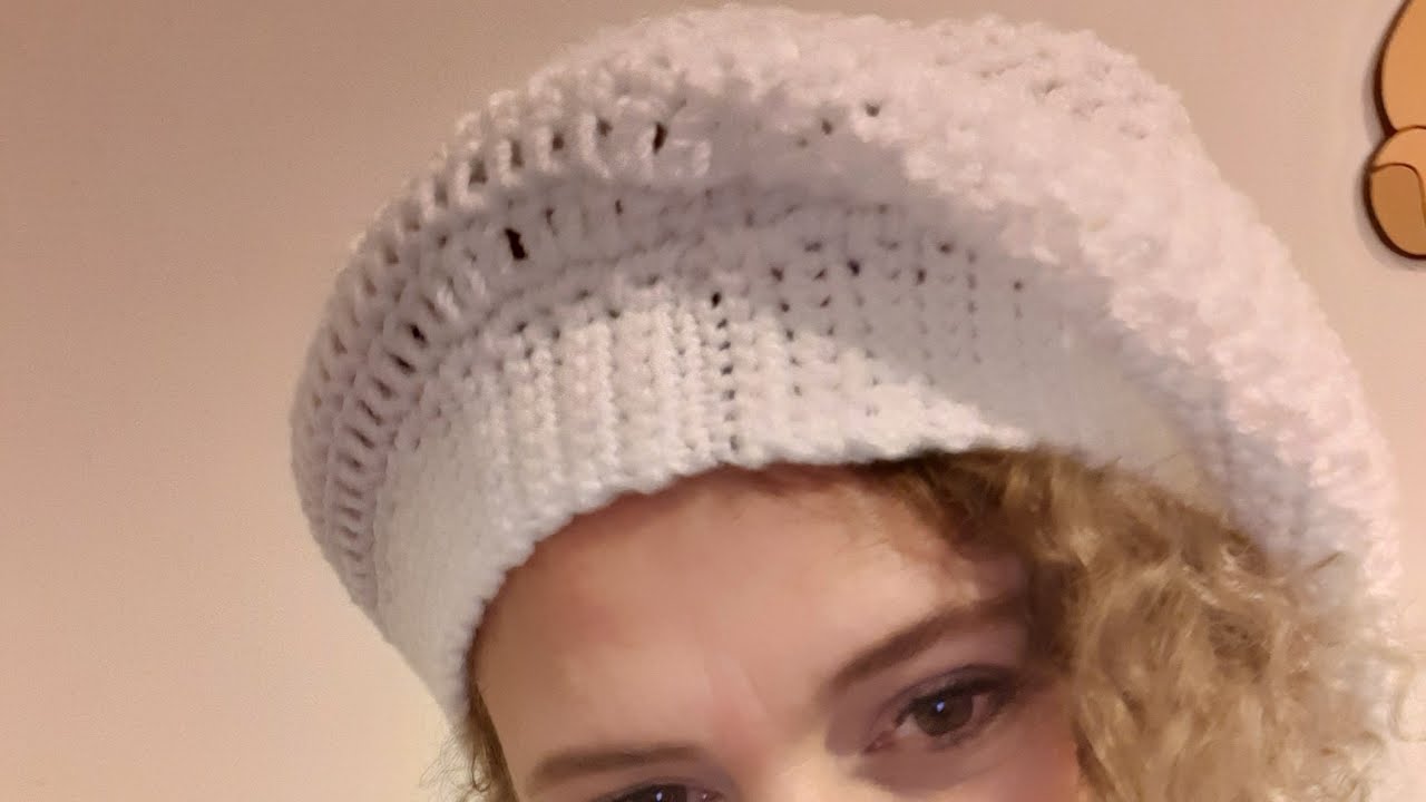 Crochet- tutorial Basco alla francese super facile