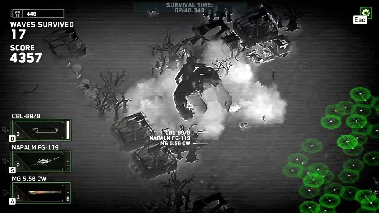 Zombie Gunship Survival. MG 5.56 Clockwork at work! Final Hour Event.