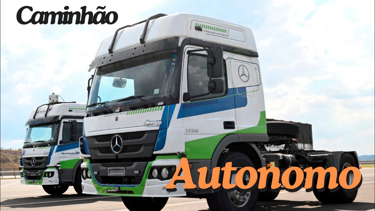 Caminhão Autônomo da Mercedes-Benz / Autonomos Truck Mercedes-Benz