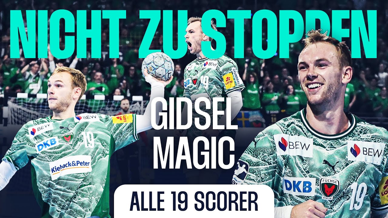 Deswegen ist ER der zweifache WELTHANDBALLER | Alle Scorer von Mathias Gidsel 🆚 @rheinneckarlöwen