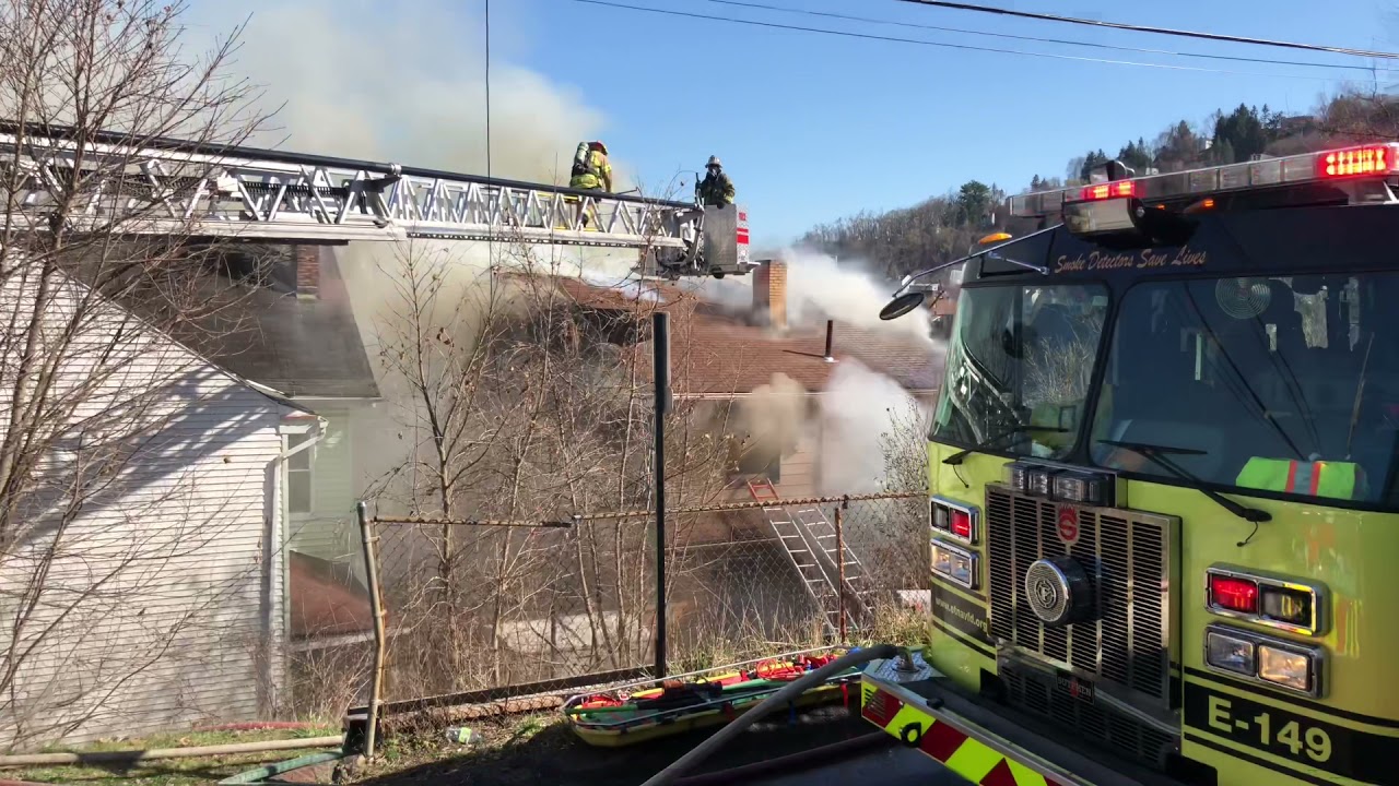 Residential Structure Fire with Mayday called - Millvale - 3/29/2021