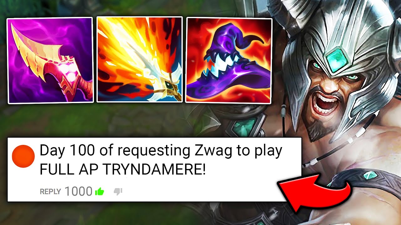 A YouTube comment BEGGED me to play AP Tryndamere for 100 days... so I finally did it