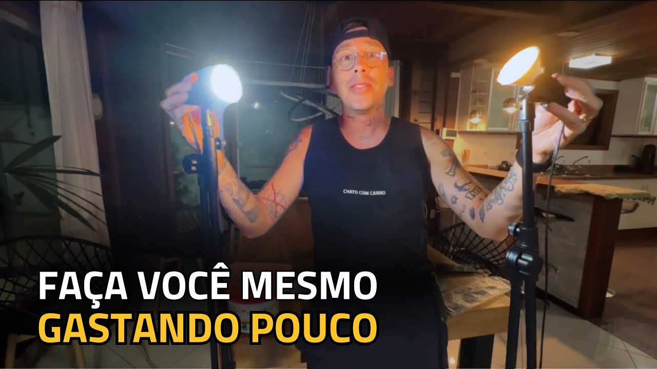 ILUMINAÇÃO CASEIRA PARA POLIMENTO