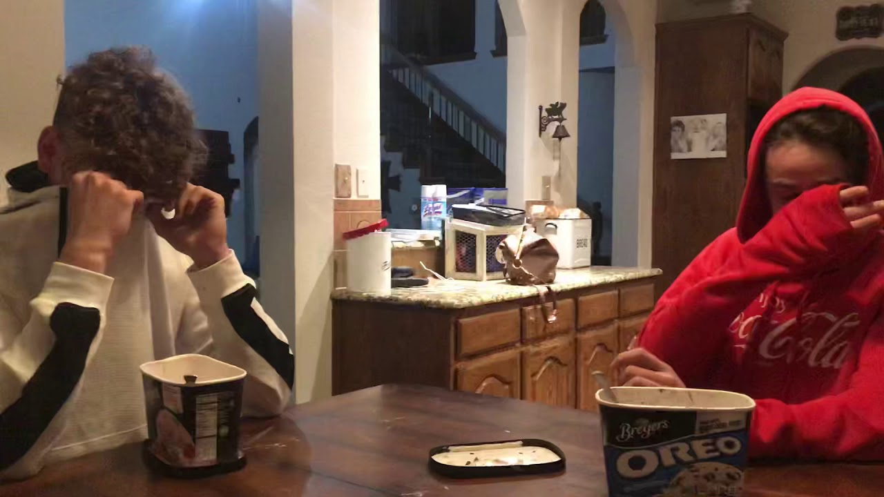 Boys laughing so hard they are crying.
