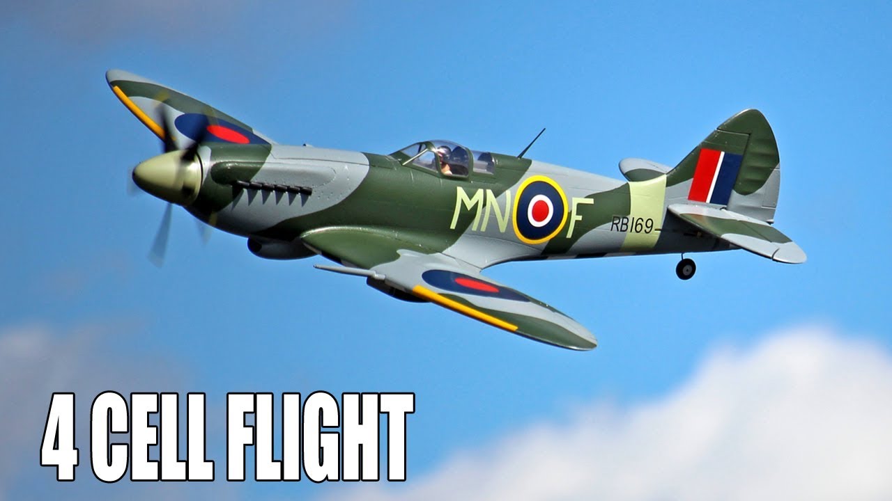 The RC Geek's E-flite Spitfire MkXIV Flight at SDWingmasters