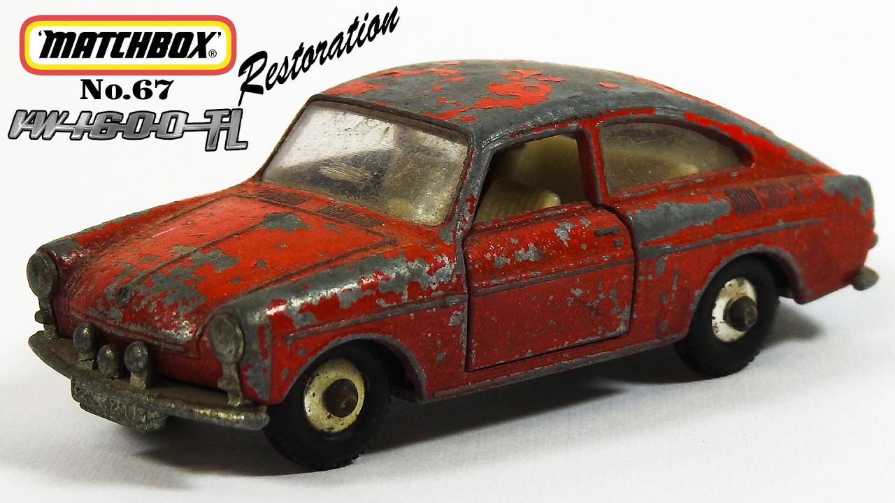 Matchbox Series No.67 Volkswagen 1600TL Restoration