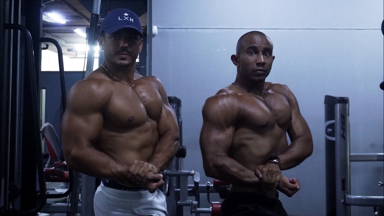 Teaching Alexandre Villani Creole | Chest workout at my universe
