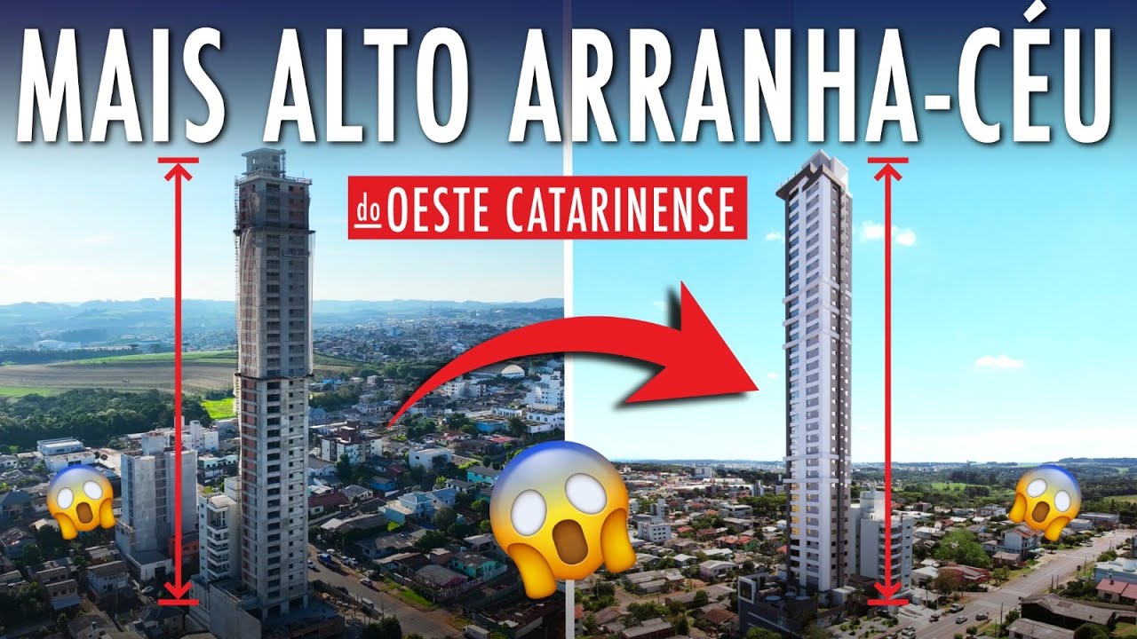 Fui Conhecer o Mais Alto Arranha-céu do Oeste Catarinense em Chapecó, o URBAN