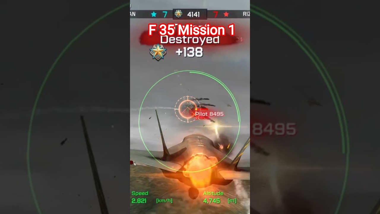 F-35 Fighter Jet Mission 1 