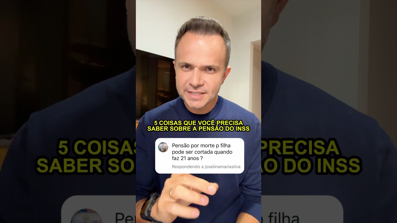 5 coisas que voc&ecirc; precisa saber sobre a pens&atilde;o do INSS!
