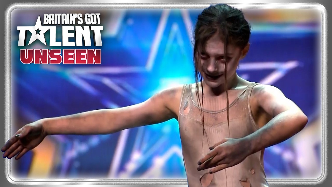 Mya Little daje przejmujący występ inspirowany HORROREM! | Przesłuchania | BGT Unseen