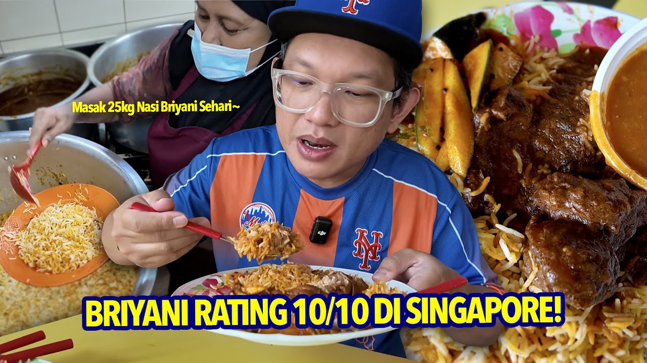 Tak Sangka! Ada Juga Briyani PADU Di Singapore!