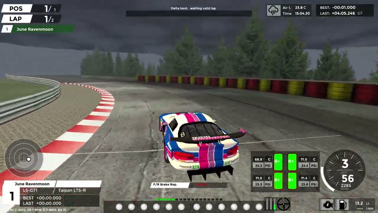 Speed Dreams Hotlap League - GT Tour Round 3 - GT1s at Nordschleife