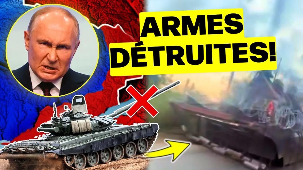 Les Russes ont si peur de l’Ukraine qu’ils sabotent leurs propres chars !