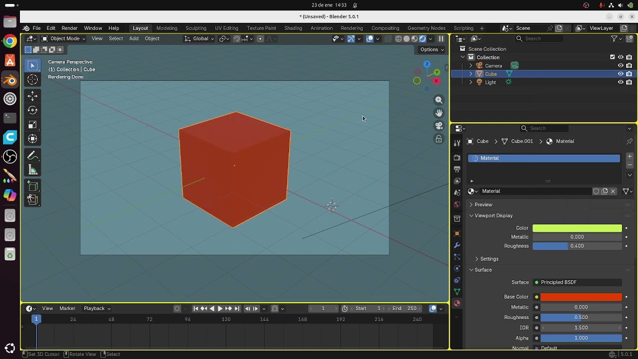 Color Material Blender