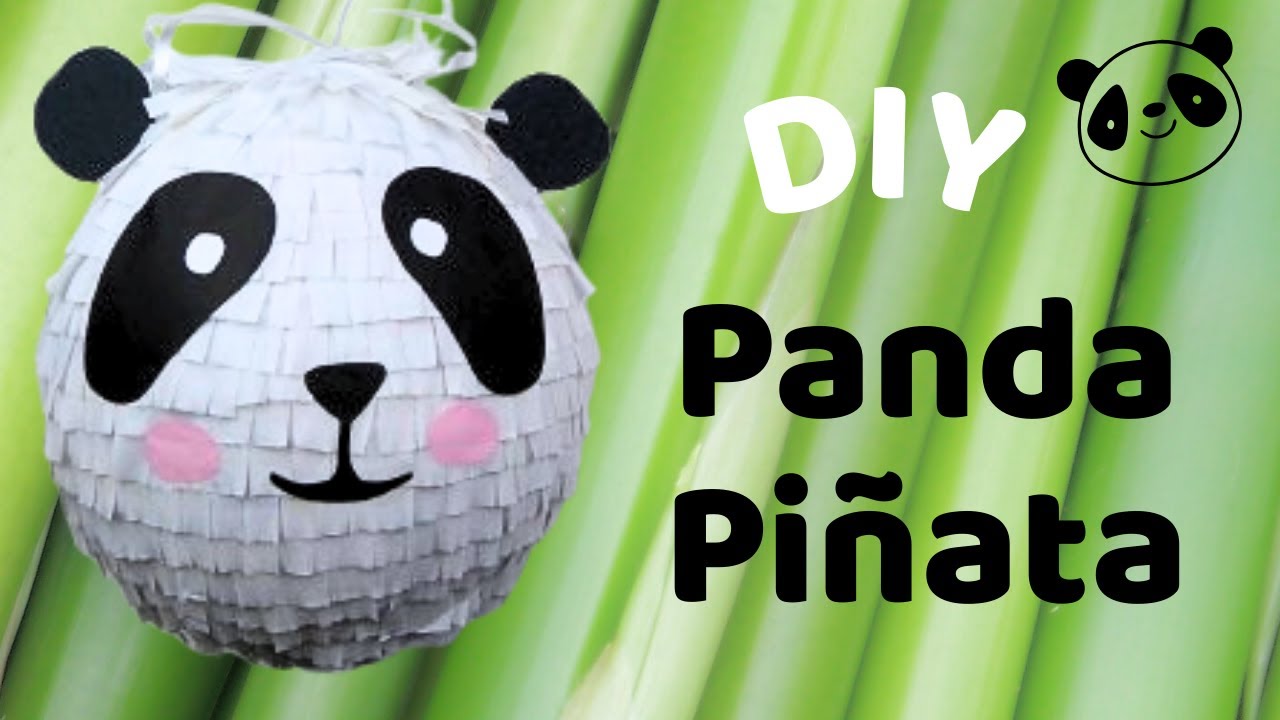 Easy DIY Panda Piñata | Perfect for Kids’ Parties. DIY Piñata 🎊🐼😀