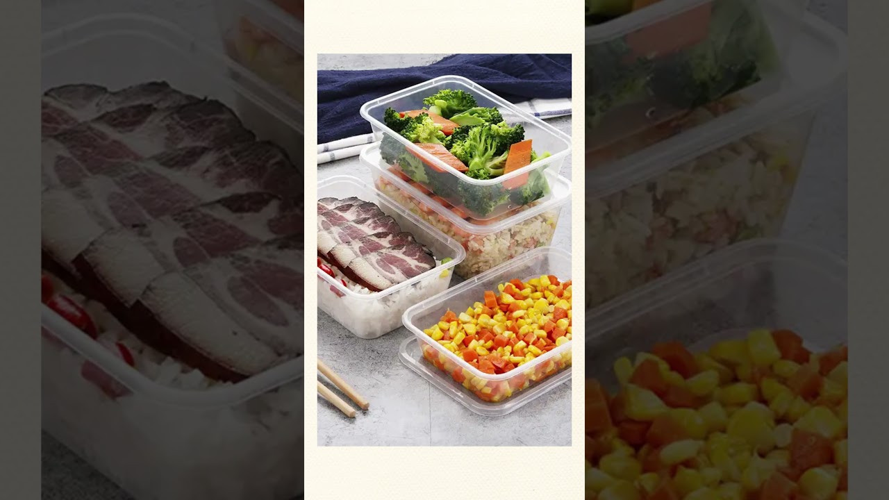 Clear, Chic & Practical: Unveiling Our European PP Food Containers