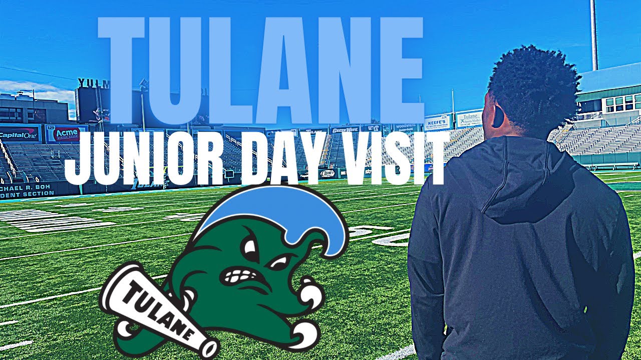 VLOG ￼Tulane University Football Junior Day 2023