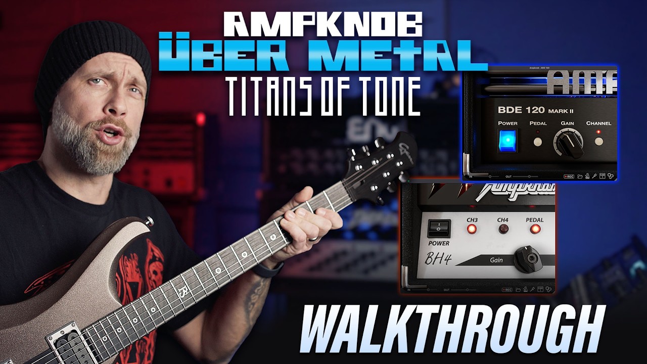 Ampknob &Uuml;ber Metal Walkthrough - Jens plays guitar?!