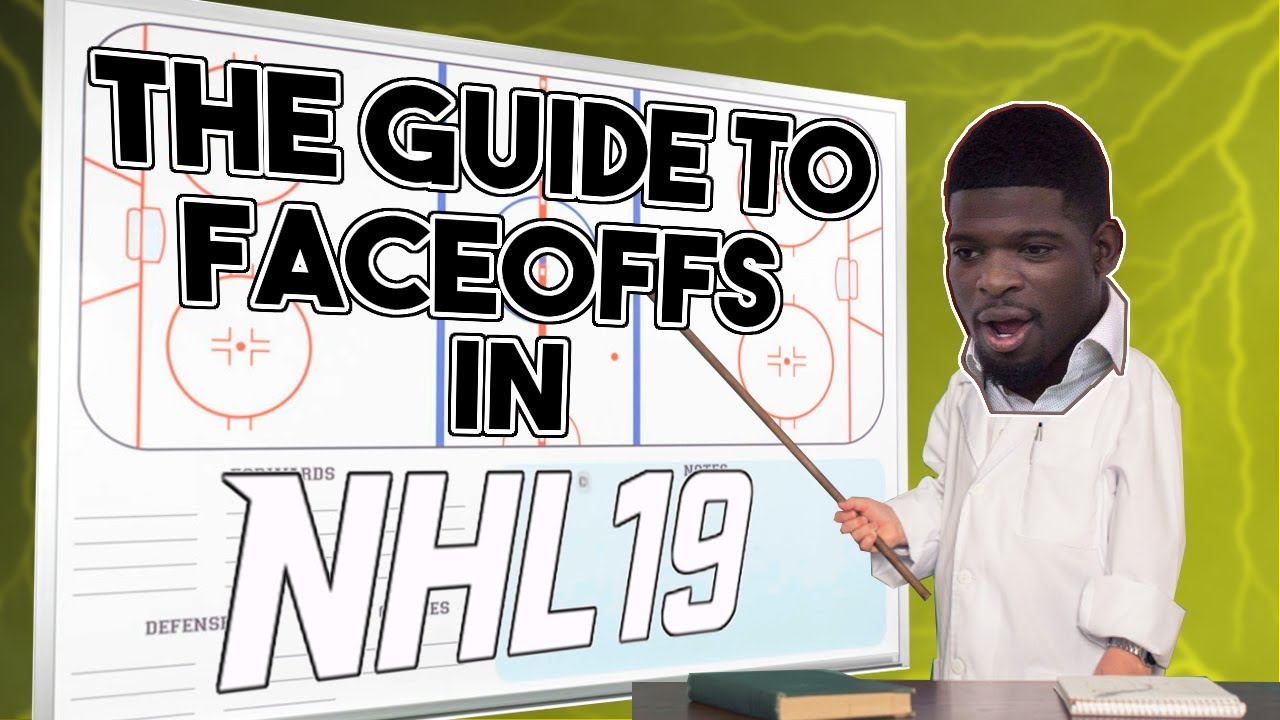 NEW COUNTERS! The Guide to FACEOFFS in NHL 19