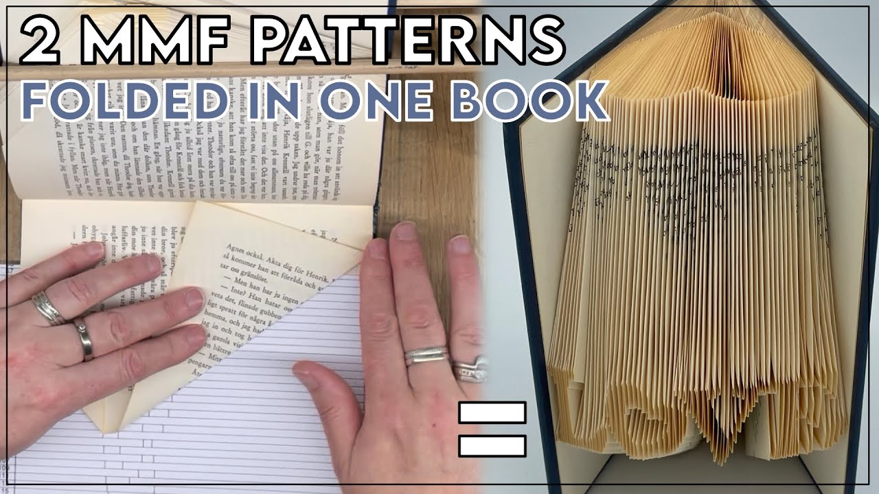 2 MMF patterns folded in one book / Graph Patterns / Top & Front Fold 
