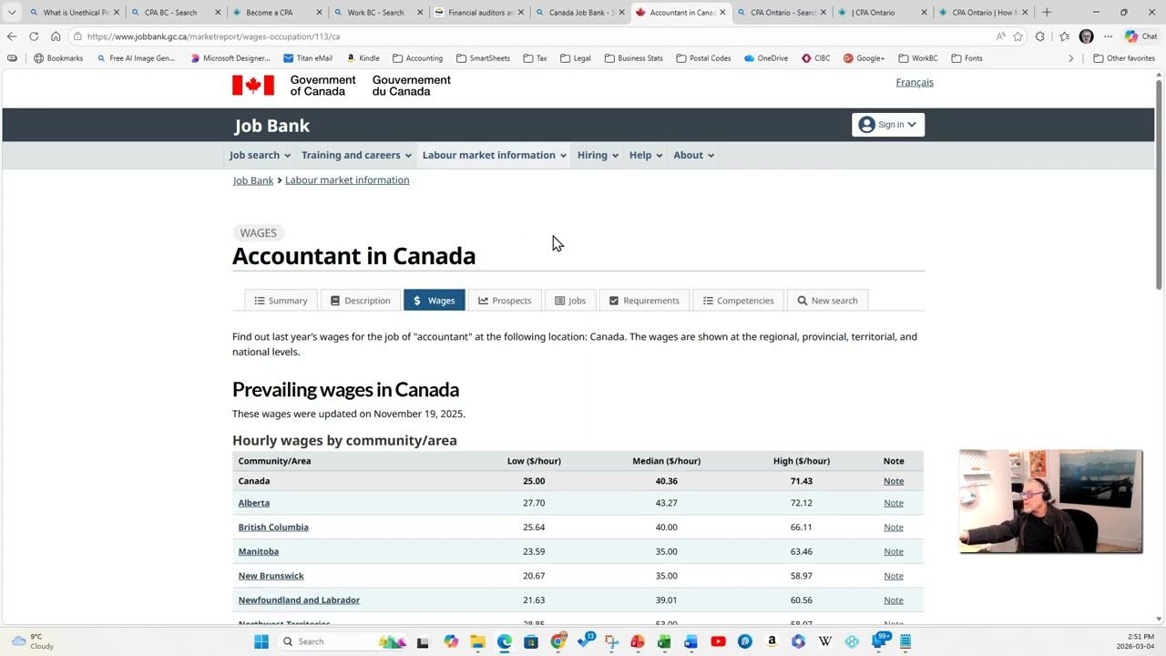 CPA BC and CPA Ontario vs the Canada Job Bank