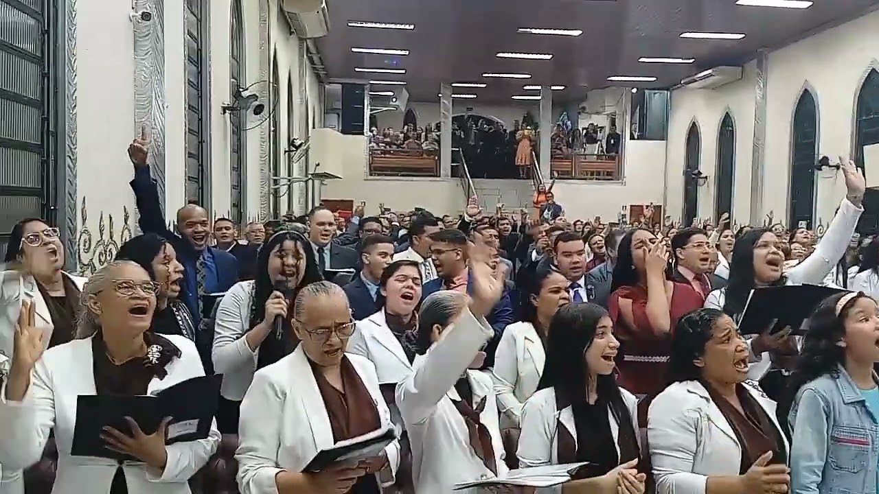 Coral Vozes de Sião participação de toda igreja Canção Breve Verei o Bom Jesus / Convenção 2023.