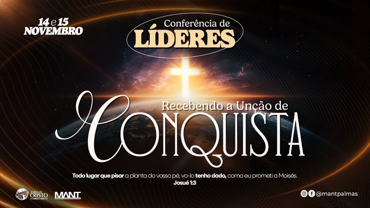 Conferência de Líderes | 9H | 15/11/2025 | MANT PALMAS