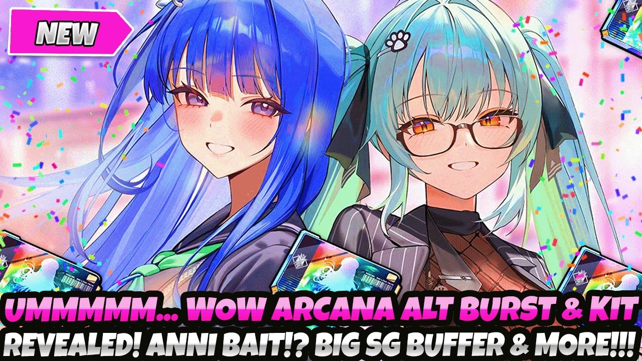 *UMMMMM... WOW...* Arcana Alt Burst & Kit Revealed! ANNI BAIT!? Big SG Buffer & More! (Nikke Goddess