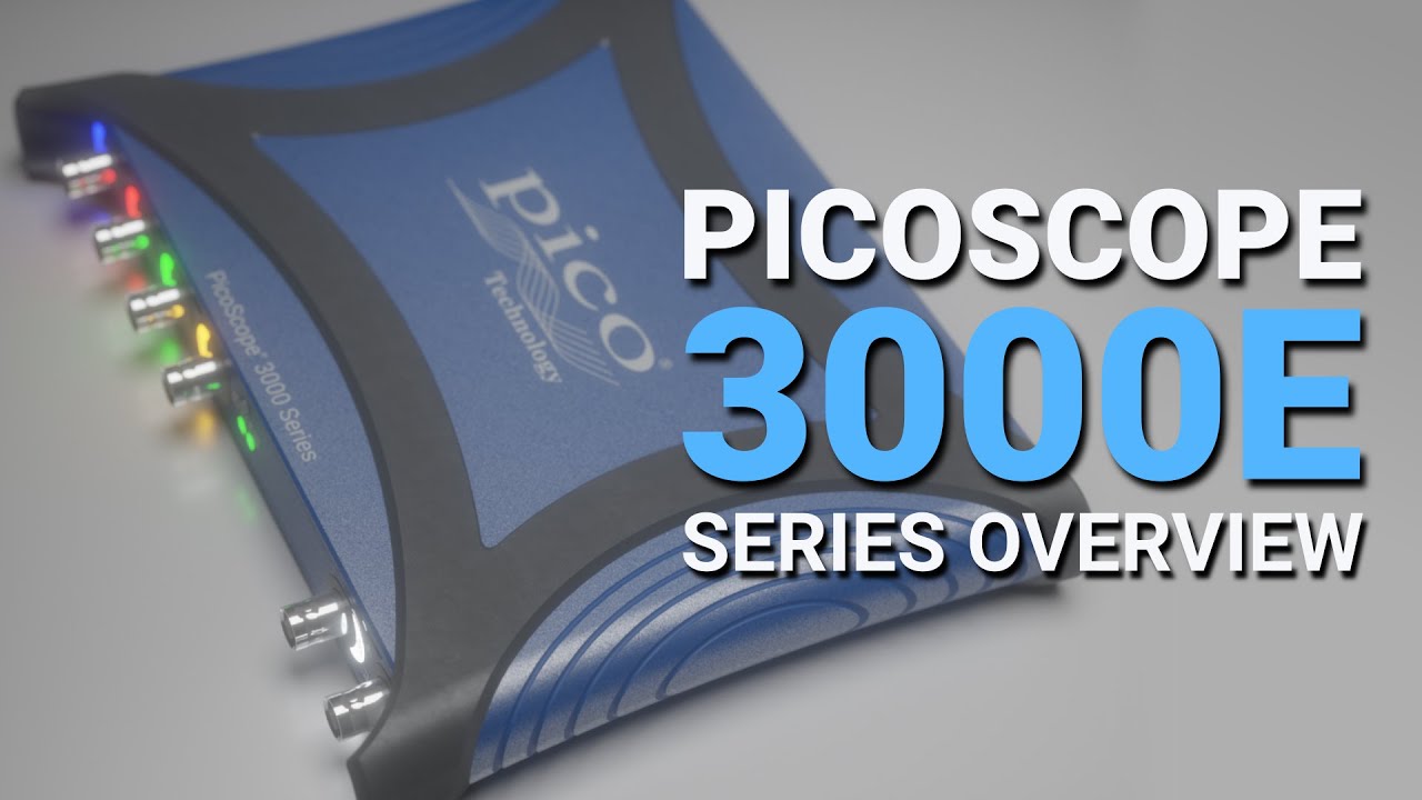 The PicoScope 3000E Series - 500 MHz USB Oscilloscope
